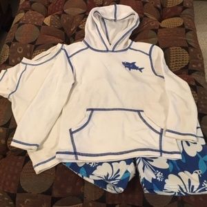 Awesome Boys OP Swim Trunks and Rashguards